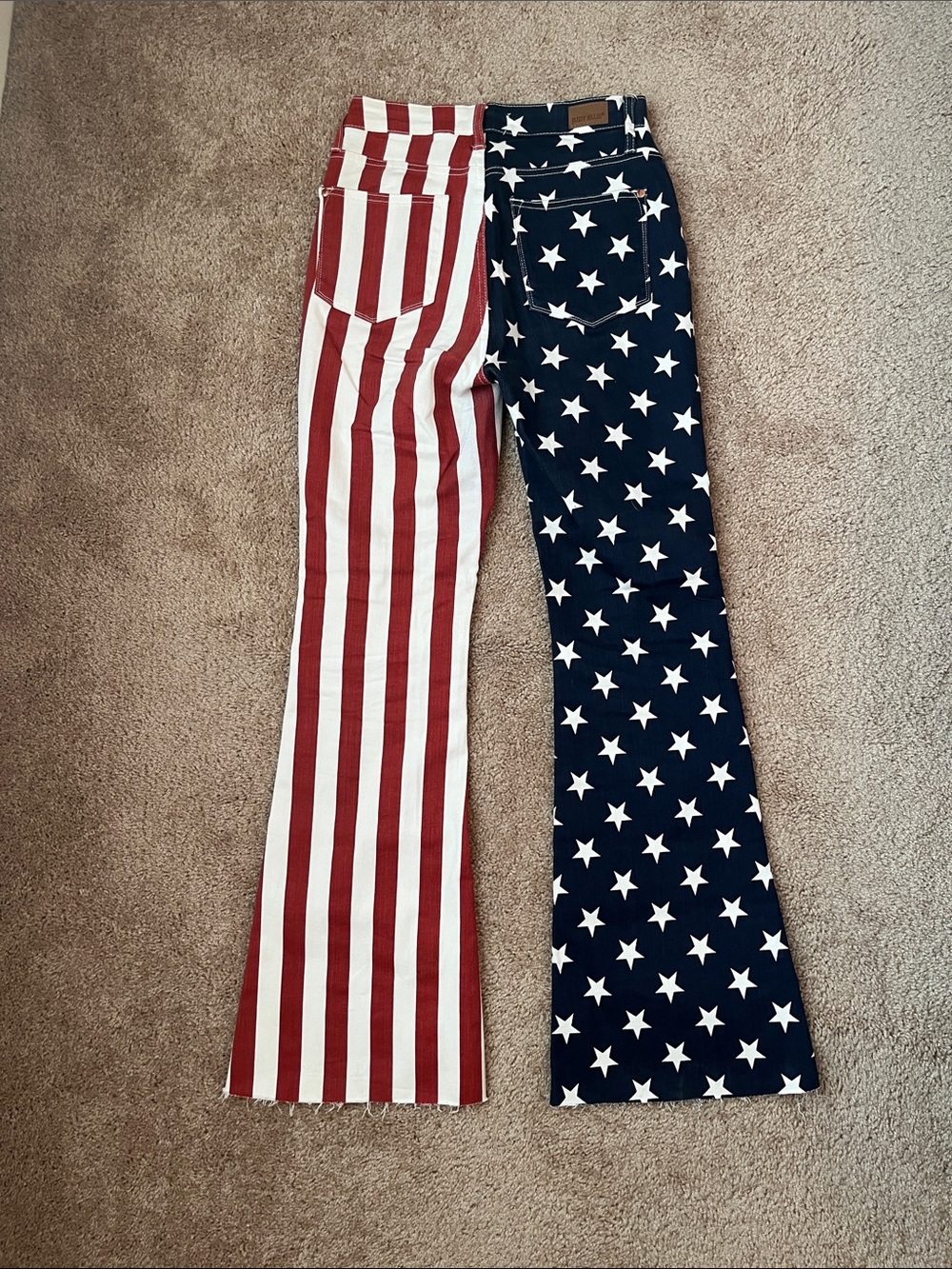 Judy Blue High Waist Flag Flare Jeans - Picture 8 of 13